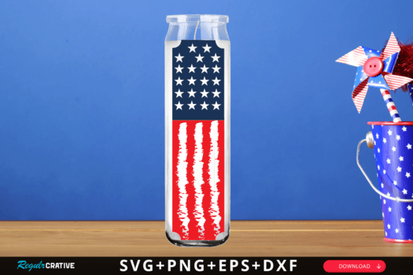 America Flag Svg Design: Graphics and Crafts for Creative Projects