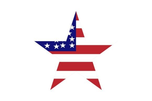 American Flag Star