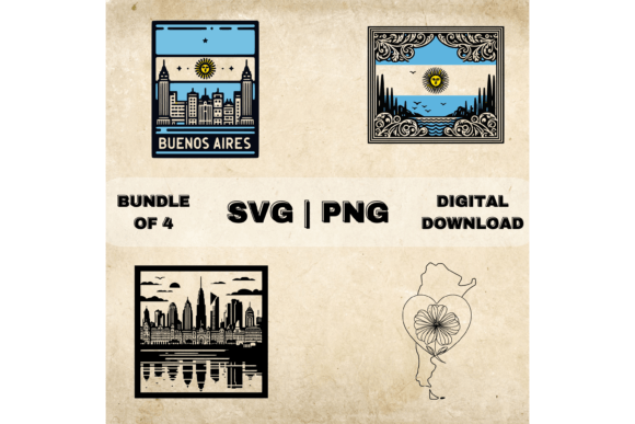 Argentina Sun SVG Bundle: Graphics for Crafts & Business