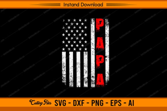 Father's Day with US Flag