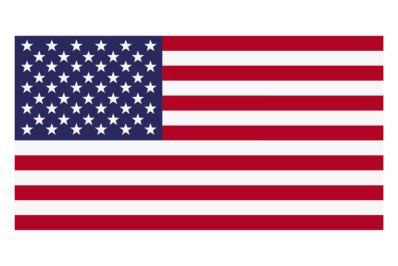 Flag of United States Icon: Graphics for Crafts