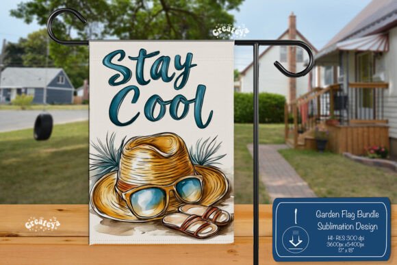 Summer Garden Flag Png Beach Quote Png